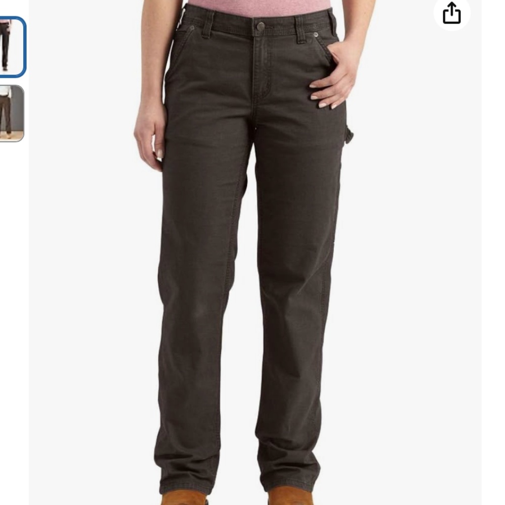 Carhartt Women's Rugged Flex Loose Fit Canvas Work Pant